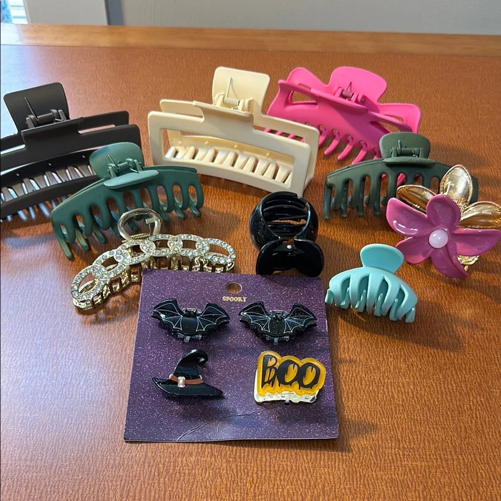 Colorful Hair Clip Set
